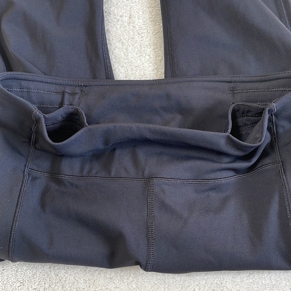 Lululemon Speed Up Crop *21" Black (First Release) Black Size 8 Practically new - Picture 3 of 12